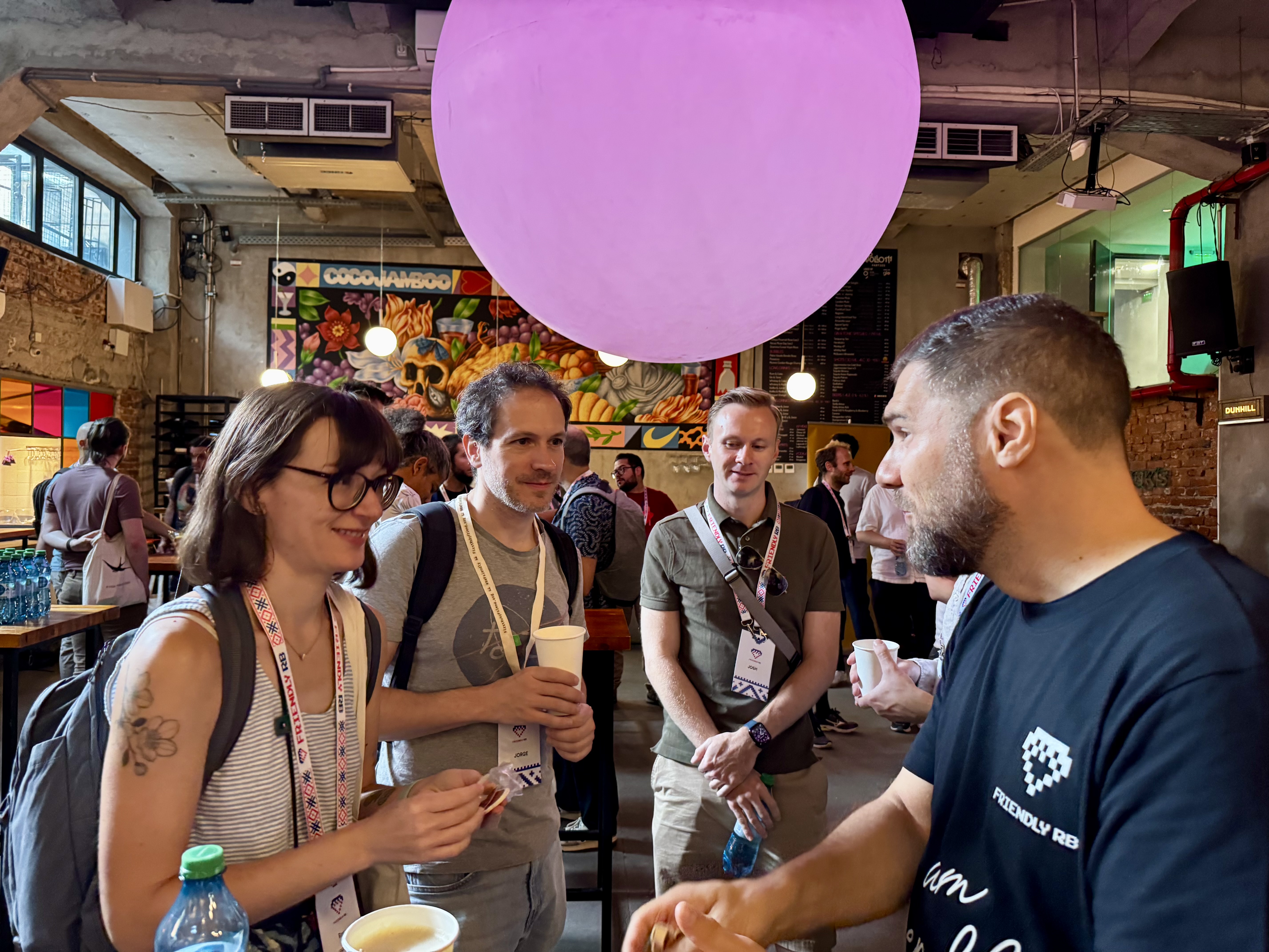 People attending Friendly.rb