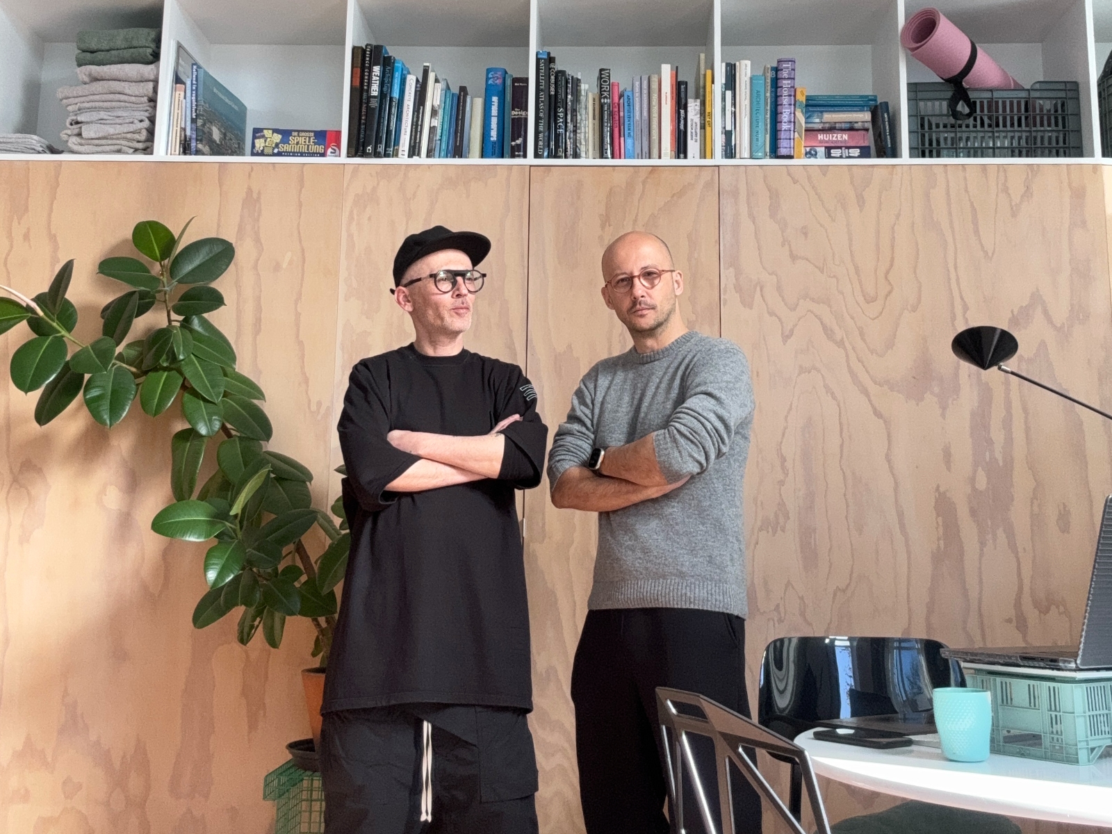 Onur and Oygar in Rotterdam